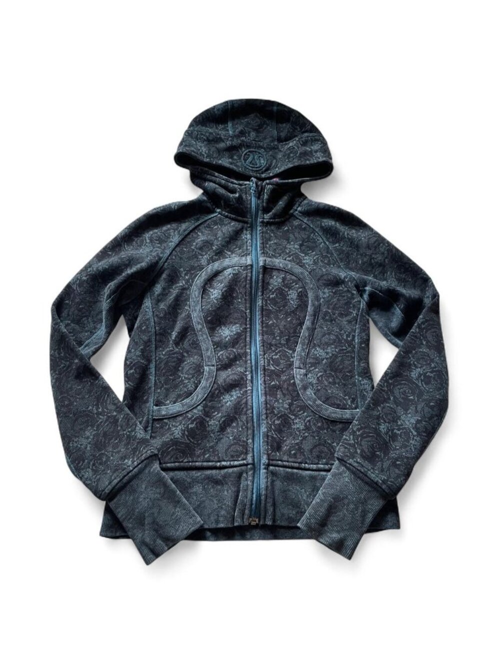 RARE Rose Herringbone Lululemon Scuba Hoodie